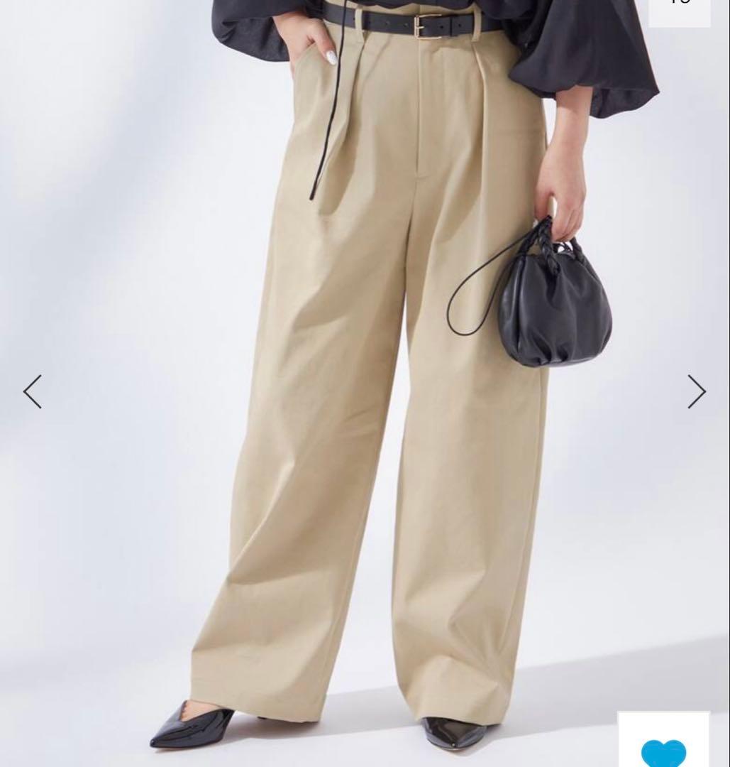 JOURNAL STANDARD L'ESSAGE CP タックチノパンツ