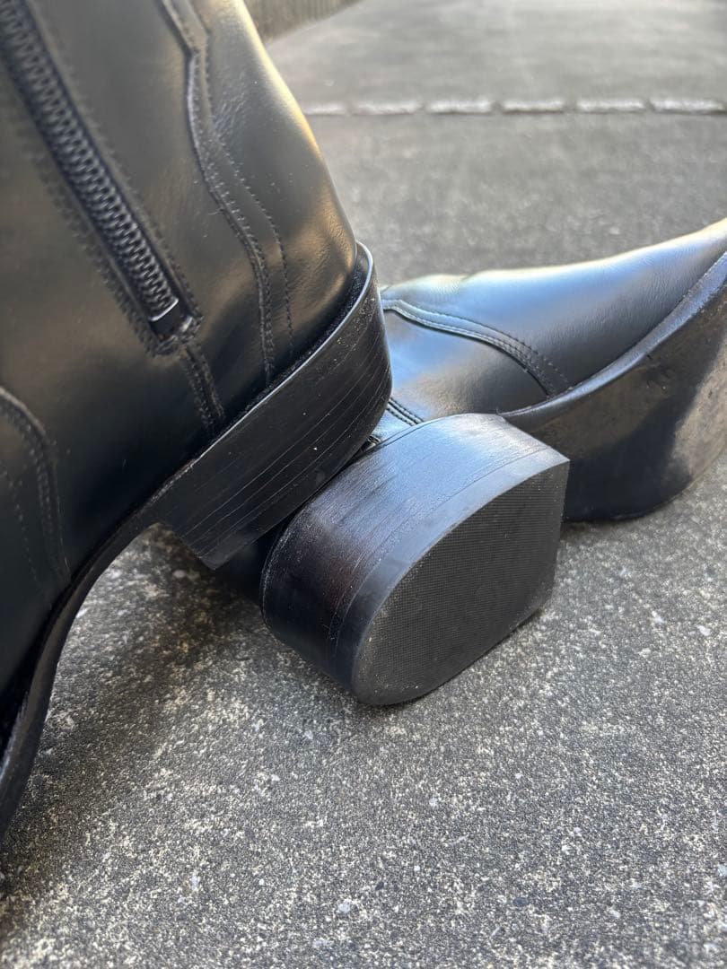 【美品】Lucchese ルケーシー ウエスタンブーツ 9 サイドジップブーツ