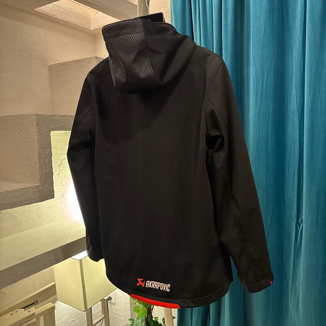 AKRAPOVIC フード付きジャケット 黒　L