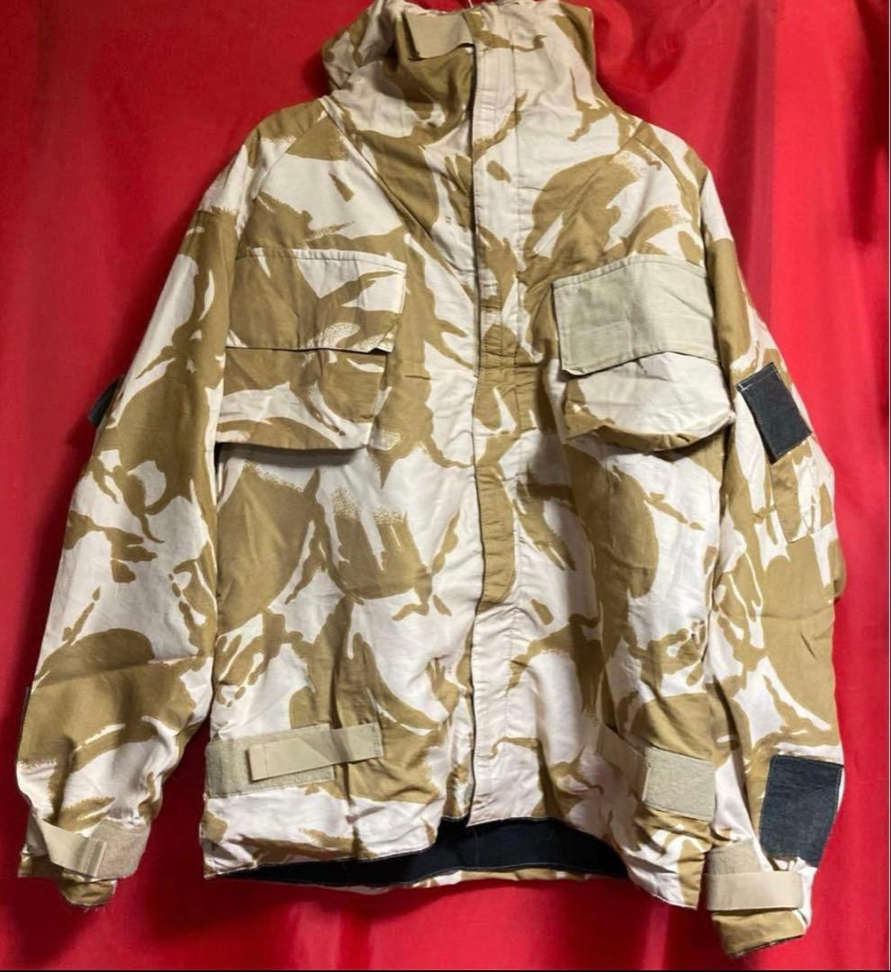 通*り様 ケミカルプロテクティブジャケット　イギリス軍　デザートカモ