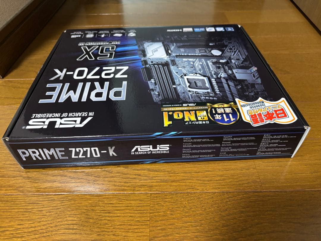 ASUS PRIME Z270-K マザーボードCore i7DIMM 16GB