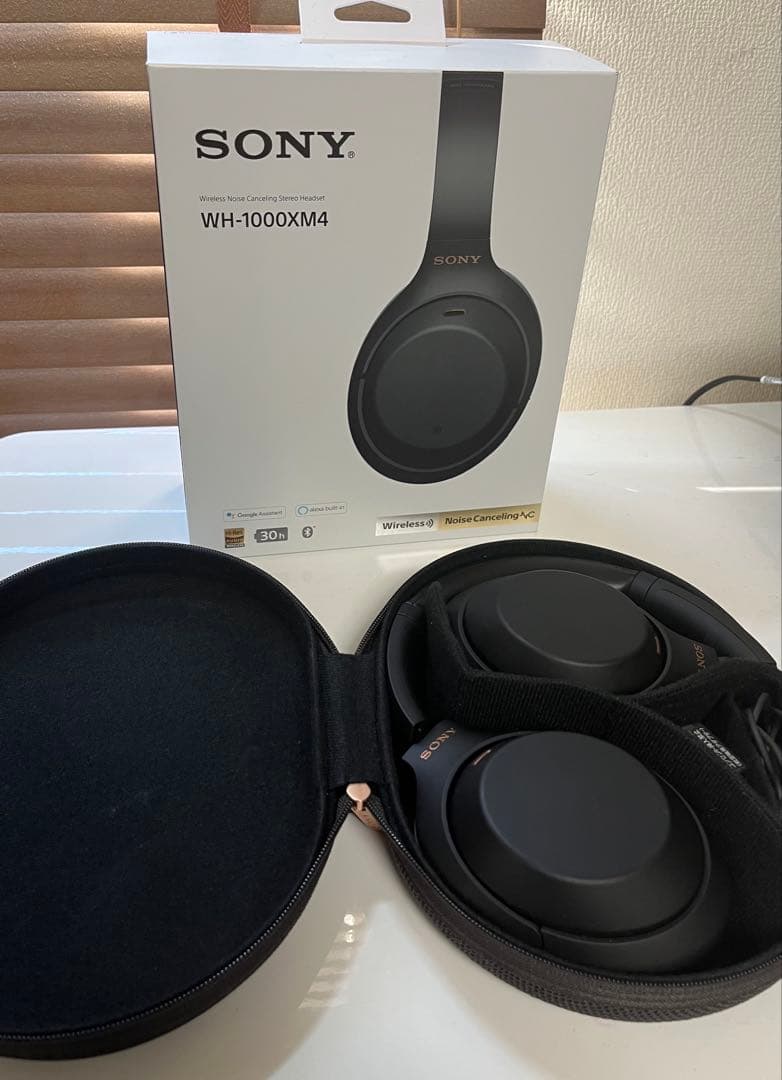SONY WH-1000XM4 ブラック ワイヤレスヘッドホン