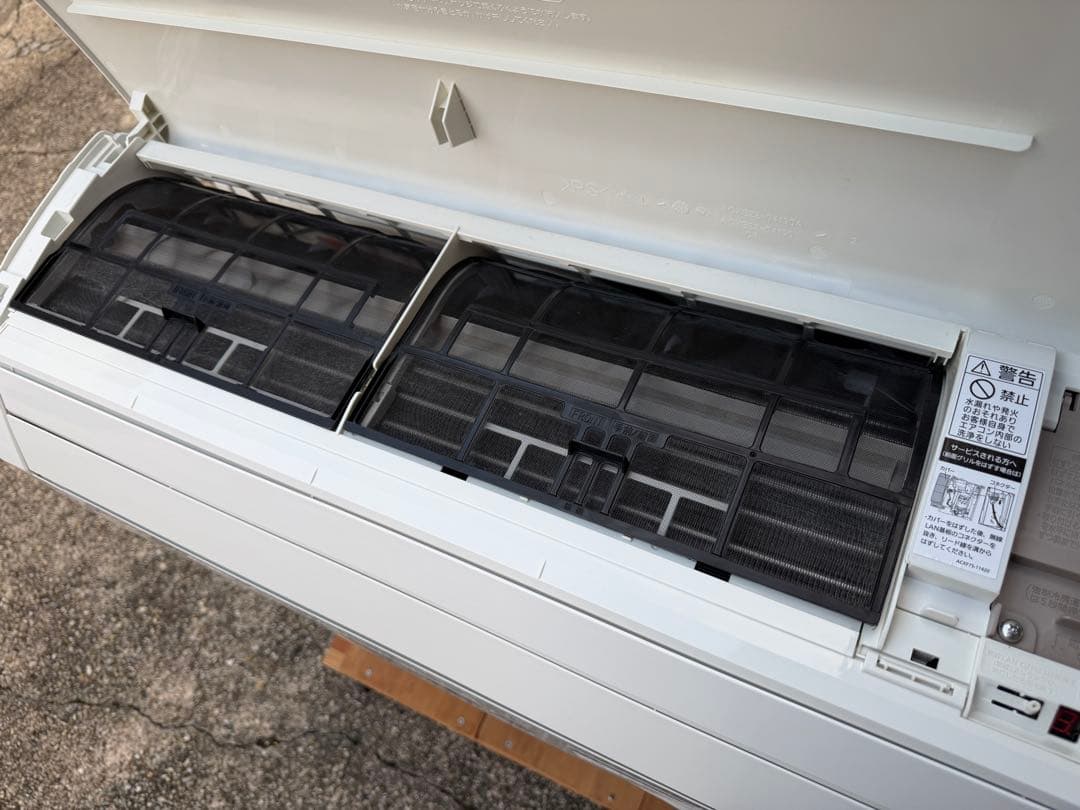 室外機も送料込 2023年製 6畳用 パナソニック エアコン クーラー2.2kw