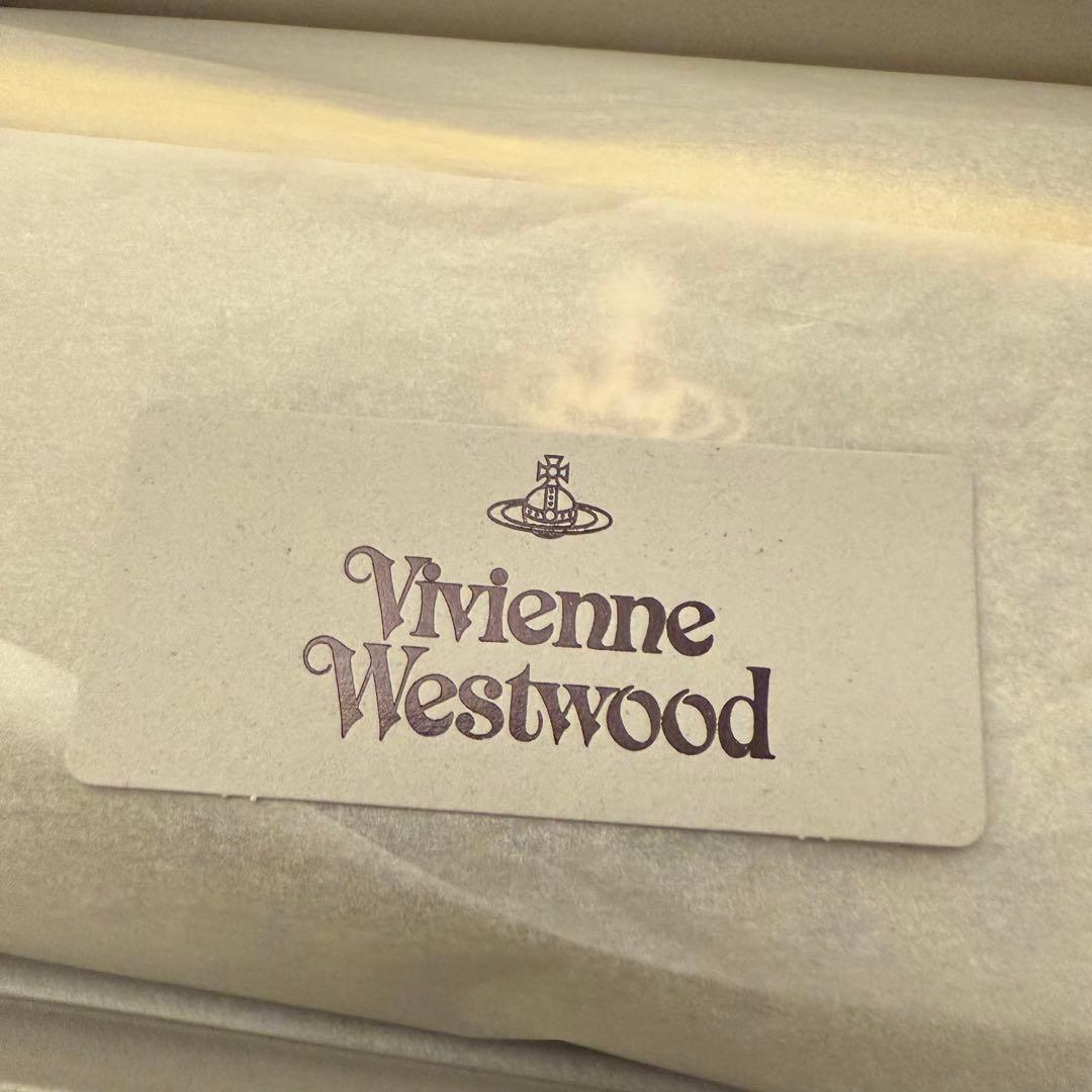 【箱付未使用品】ヴィヴィアンウエストウッド ラウンドファスナー 長財布 ゴールド