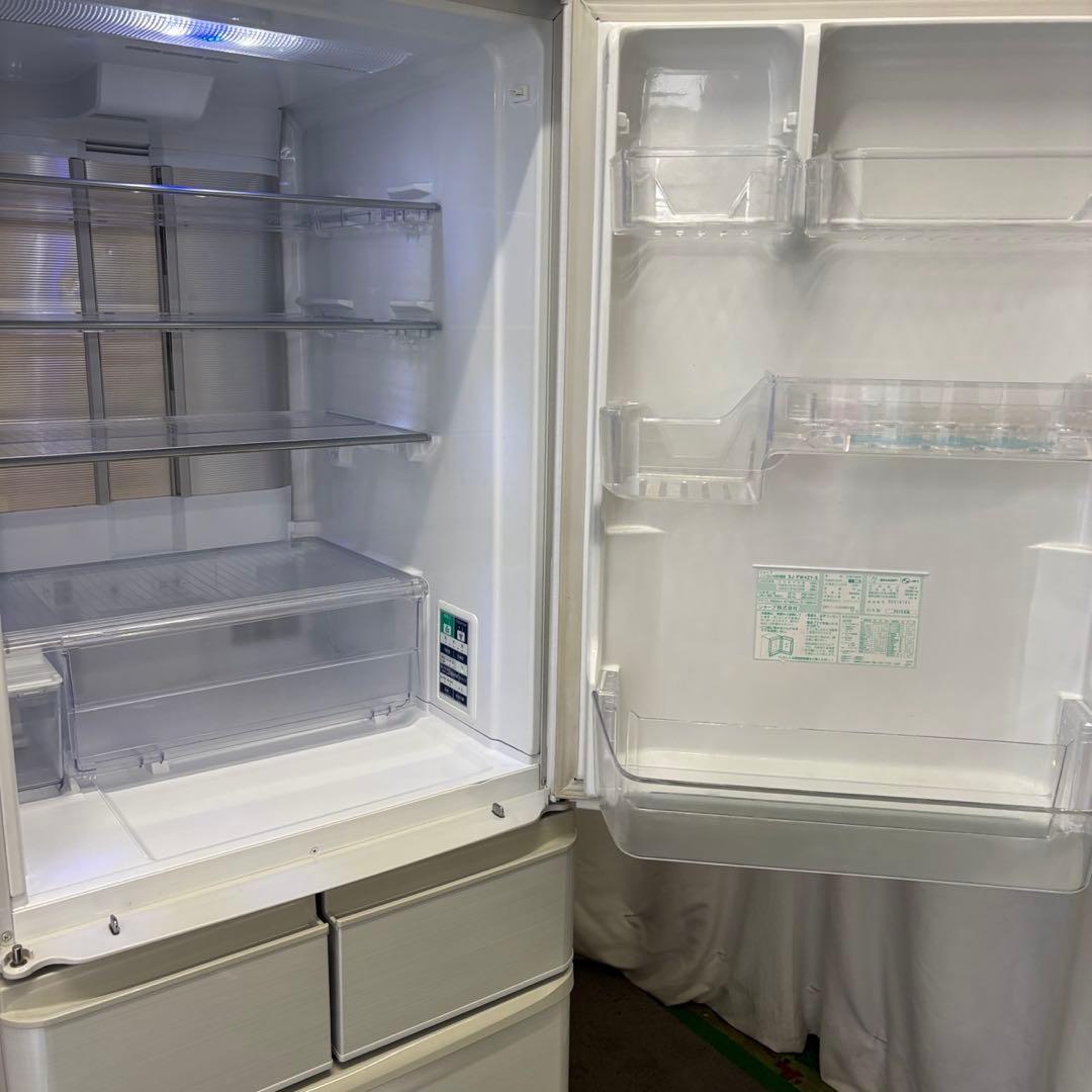 39⭕️冷蔵庫　SHARP　大型　400-500ℓ　フレンチ　安い　設置無料