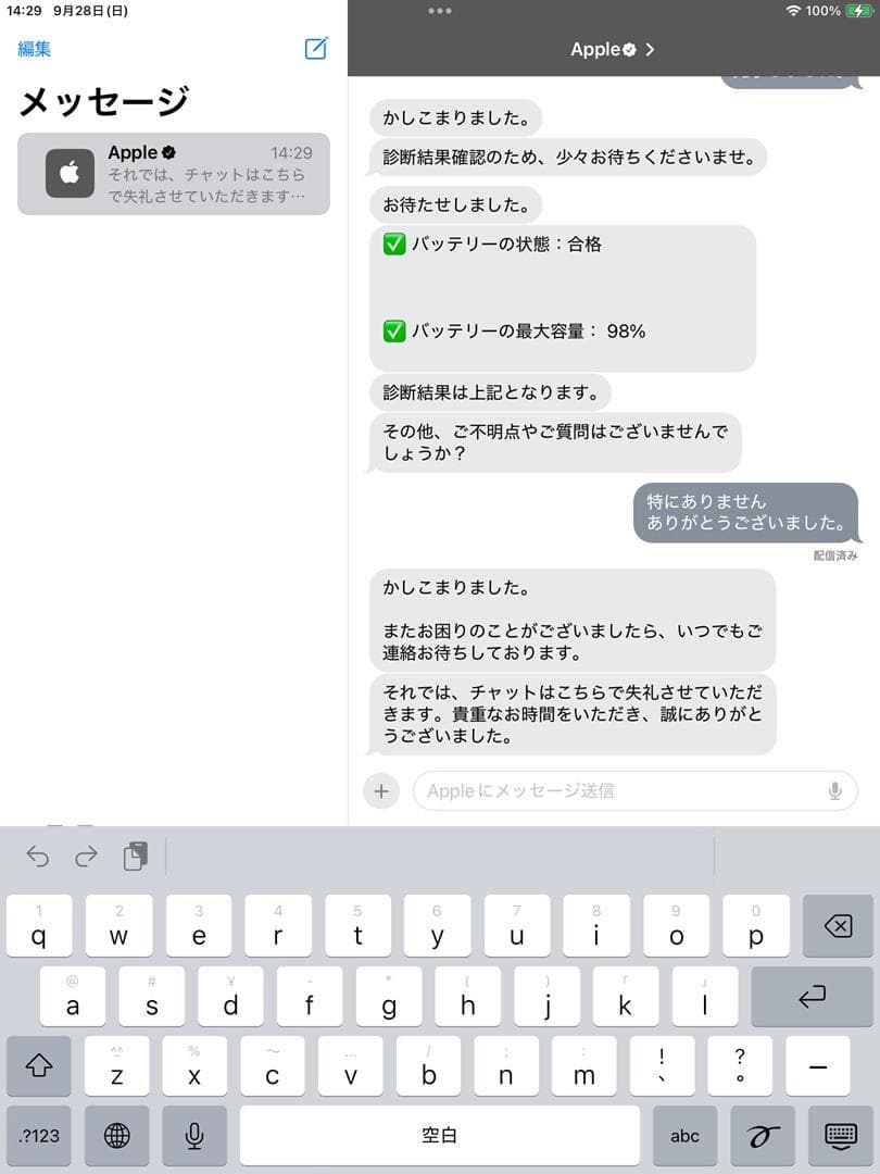 Apple iPad 7世代　10.2インチ シルバー 本体　Wi-fi