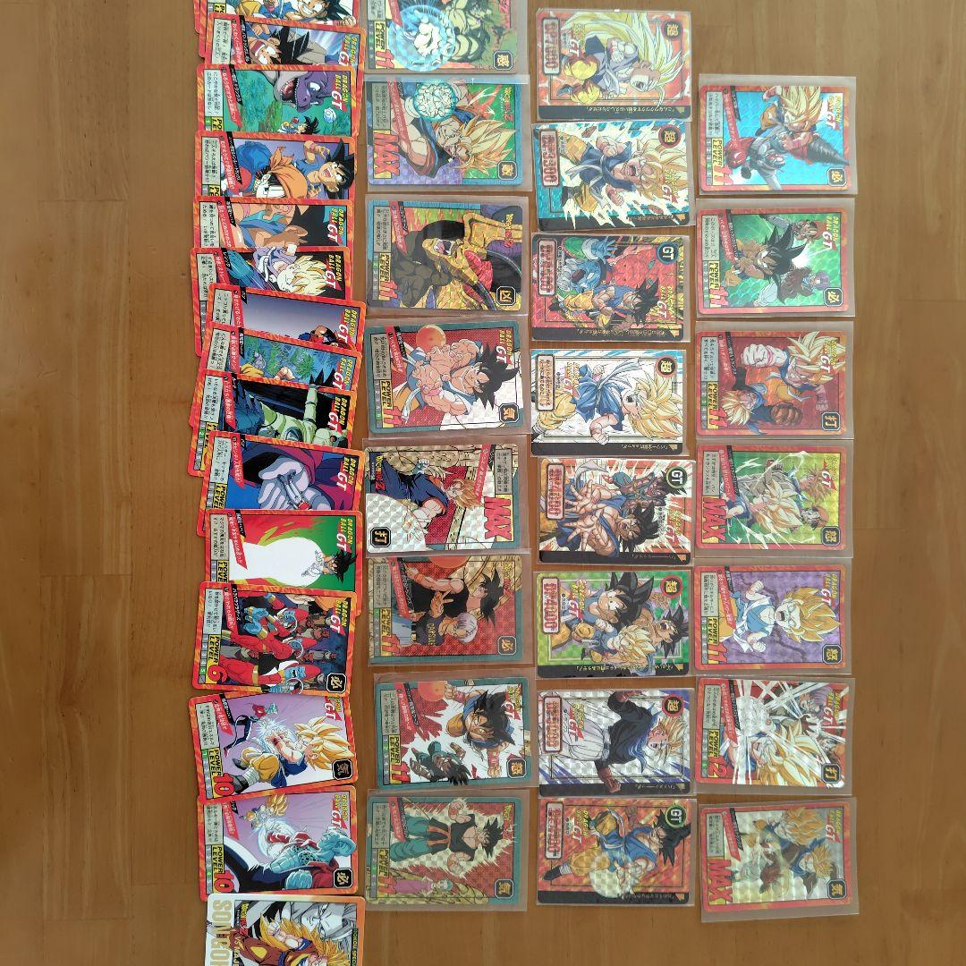 ドラゴンボール GT カードダス レアセット 1990年代