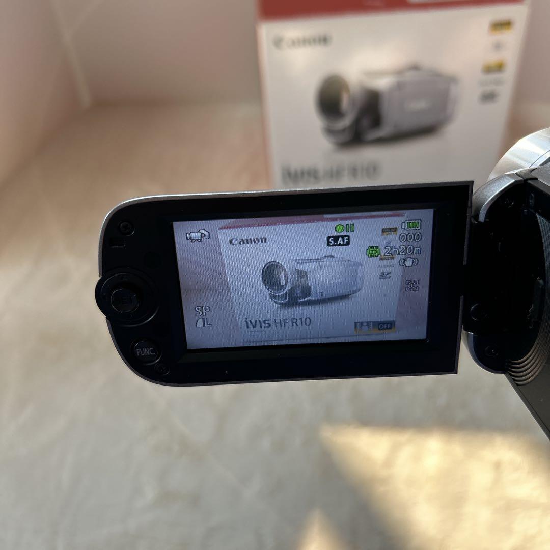 【極美品】ほぼ未使用 Canon　ivis HF R10 HFR10