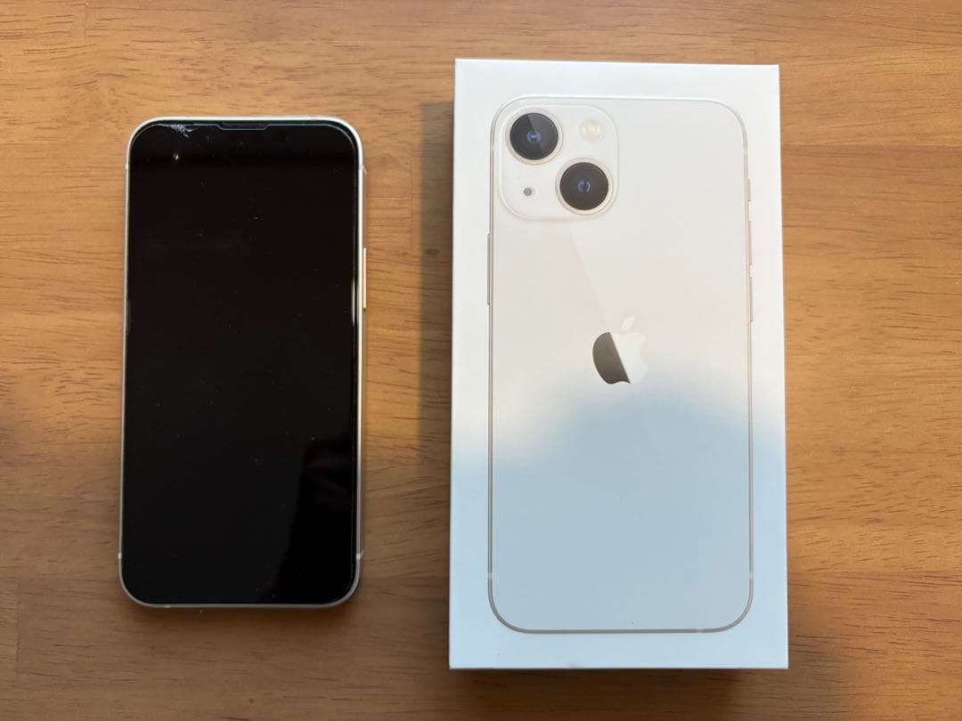 Apple iPhone 13 miniホワイト 本体と充電ケーブル付き