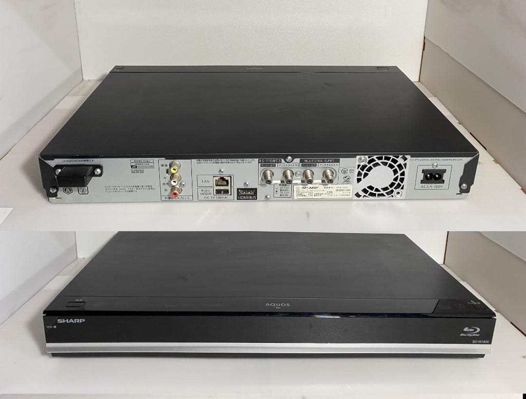 ♬タイムセール中　SHARP BD-W1800　HDD：1TB　♬