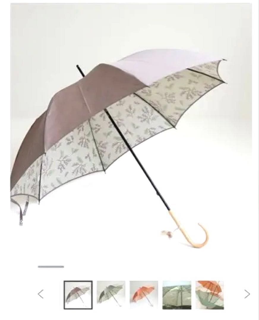 傘　小宮商店　甲州織　Bouquet 折りたたみ傘 55cm 美品　UV・防水