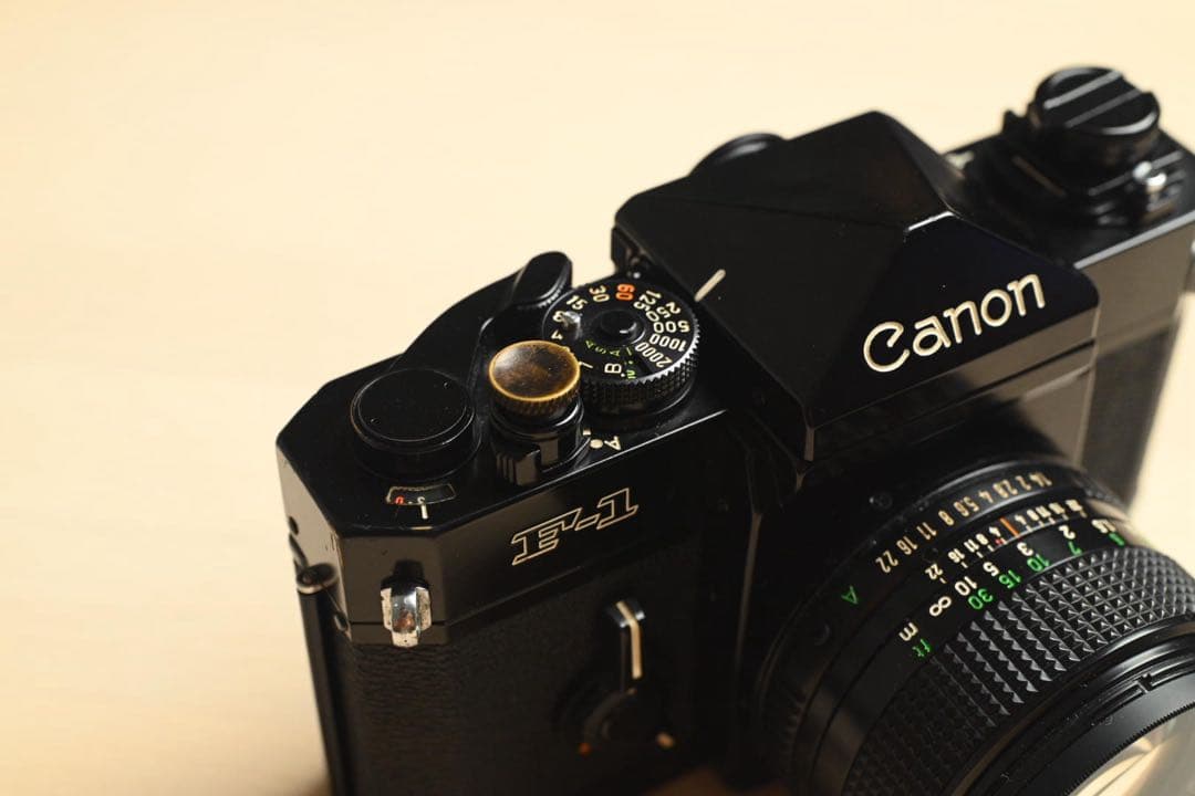 フィルム実写済み　Canon F-1 前期　レンズ5本セット