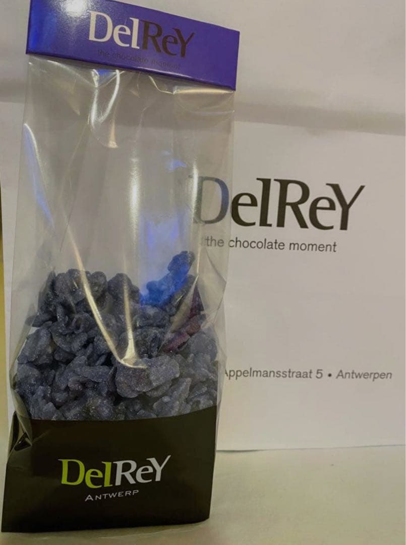 DelRey デルレイ　スミレの砂糖漬け　すみれの砂糖漬け　100g 紙袋付き
