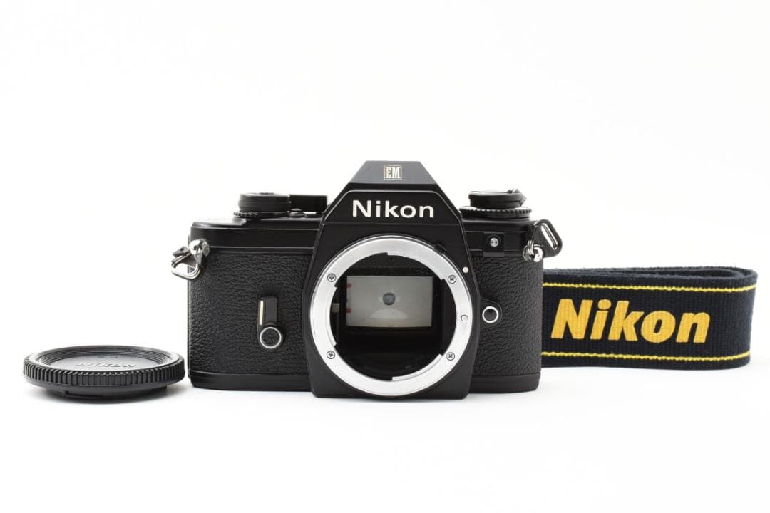 超美品 NIKON ニコン EM フィルムカメラ　モルト新品交換済 B750