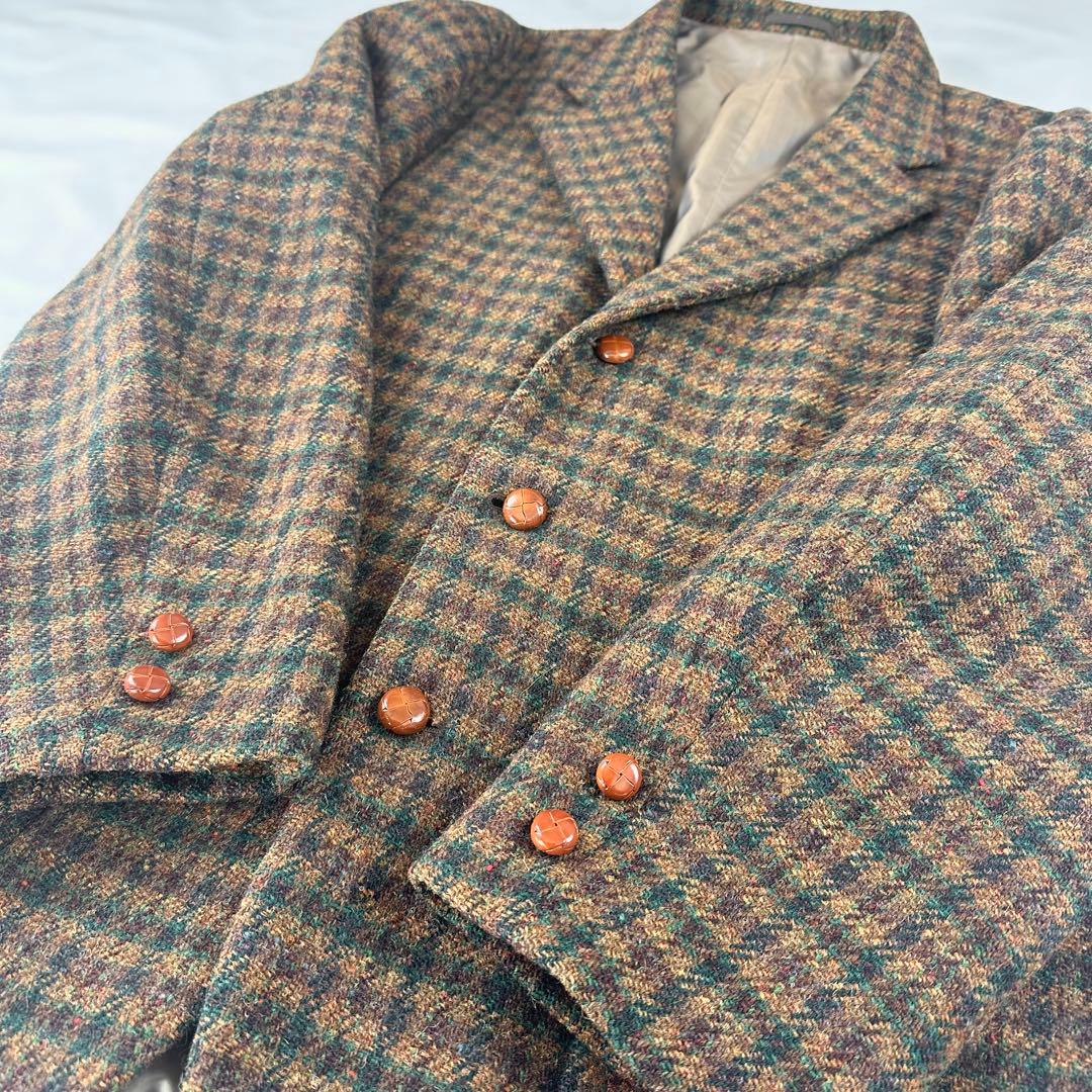 【専用】 BEAMS Harris Tweed テーラードジャケット 胡桃ボタン