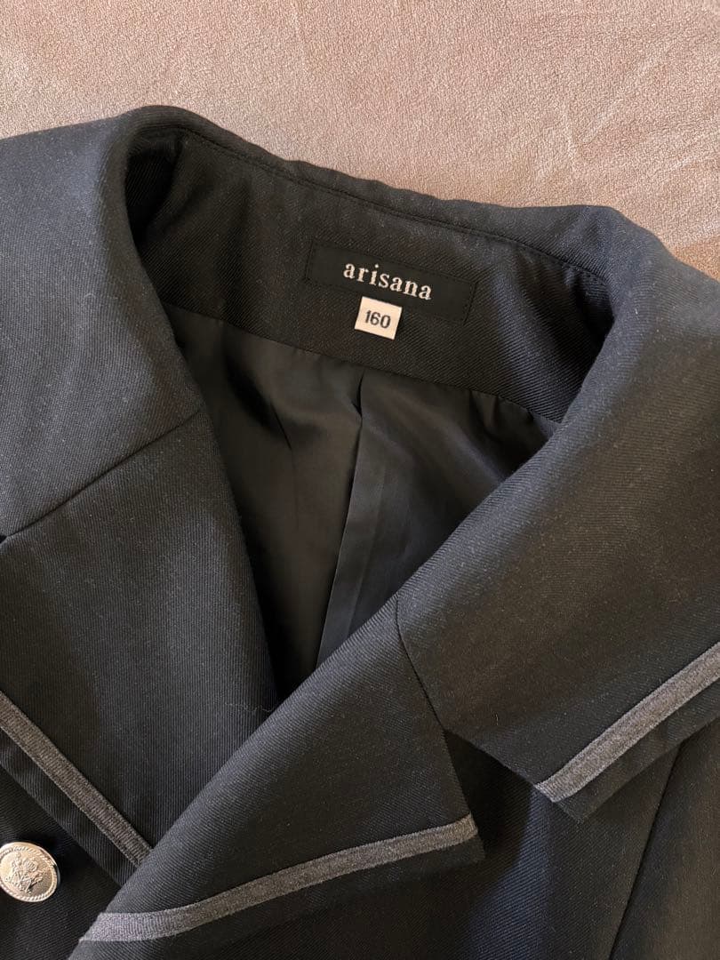 アリサナ　卒服　女の子　160 グレー　フォーマル　スーツ