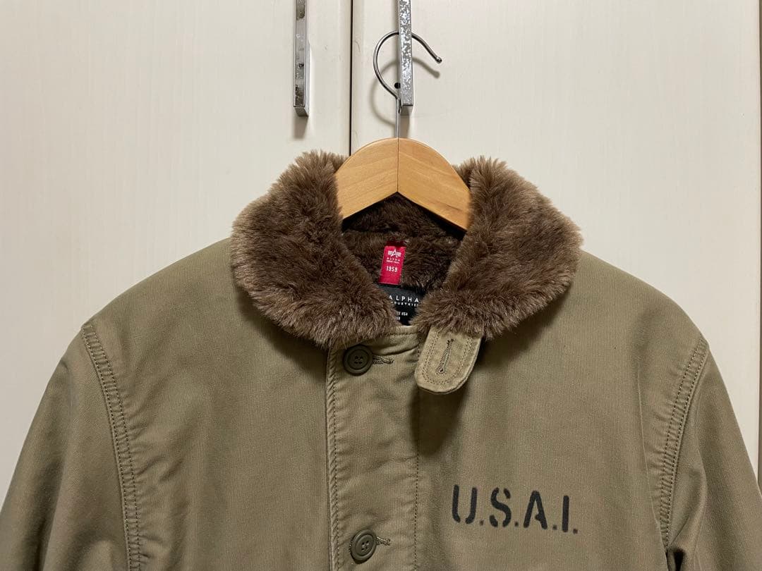 ALPHA INDUSTRIES N-1デッキジャケット