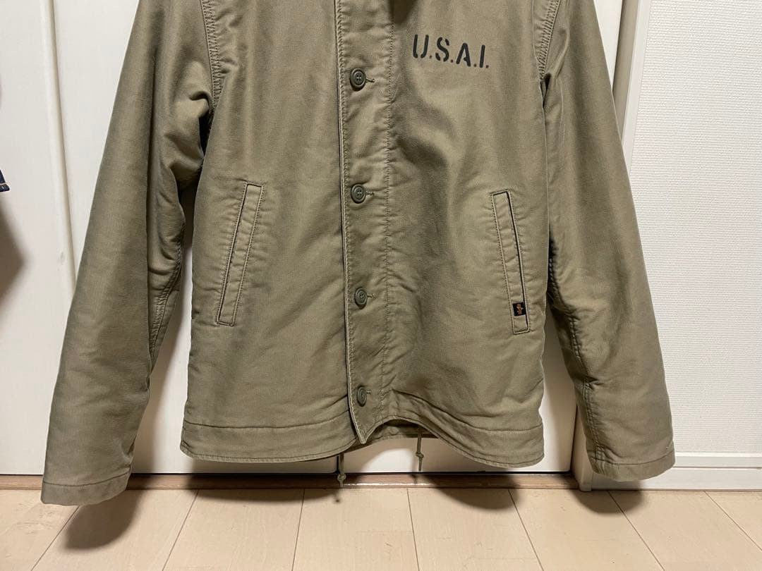 ALPHA INDUSTRIES N-1デッキジャケット
