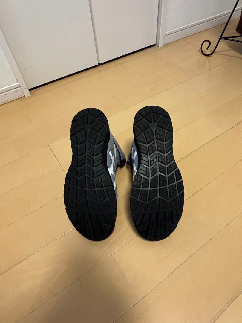 ASICS BOAシステム ハイカット安全靴 グレー