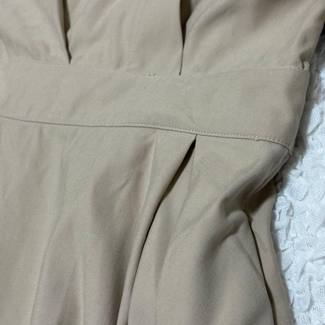 美品✨ジェンヌ　完売品　クラシックリッチフレアワンピース　カシュクール　M