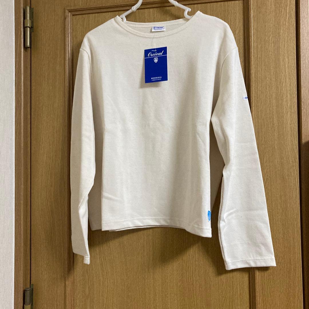 新品未使用　ORCIVAL オーシバル　カットソー　エクリュ