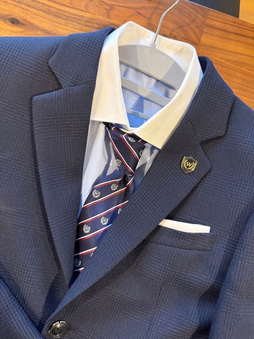 卒業式 スーツ　waltz by BEAMS DESIGN ネイビー　160