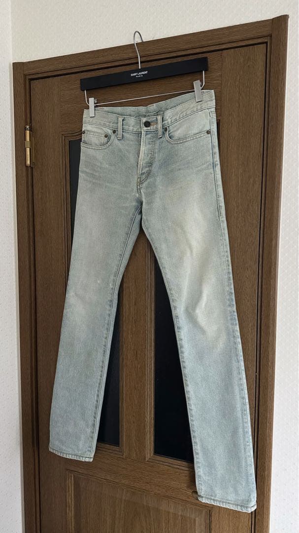 Saiet Laurent 13ssエディ初期　アイスブルーデニム
