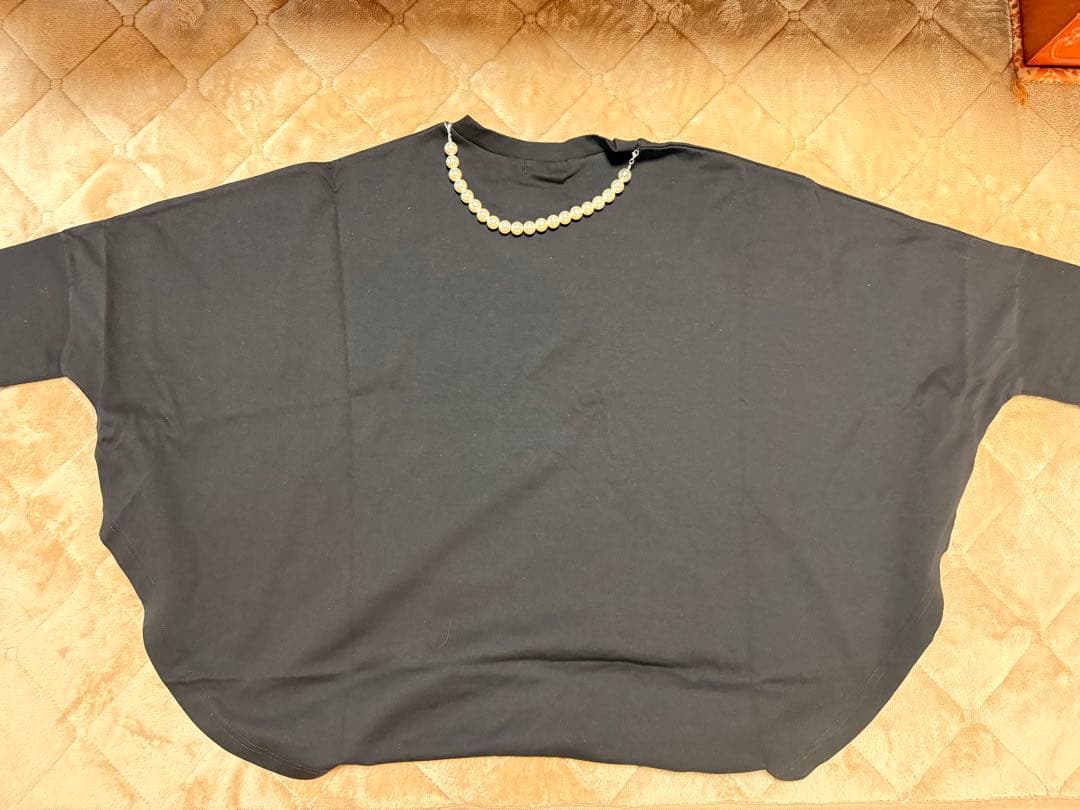 INGEBORG 黒　ネックレス付　チュニック　セットアップ　新品未使用