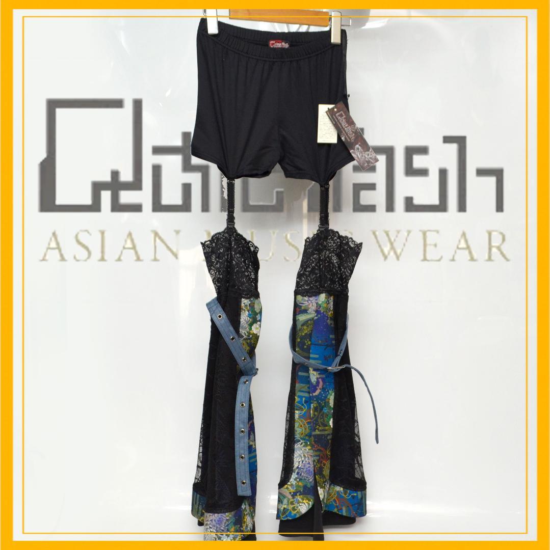 未使用★キューティーフラッシュ　和柄レッグ付きショートパンツ　M　和ロリ