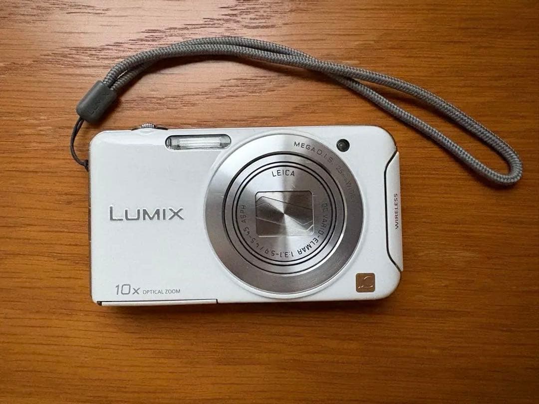 LUMIX DMX-ZS25 ホワイト 10倍ズーム