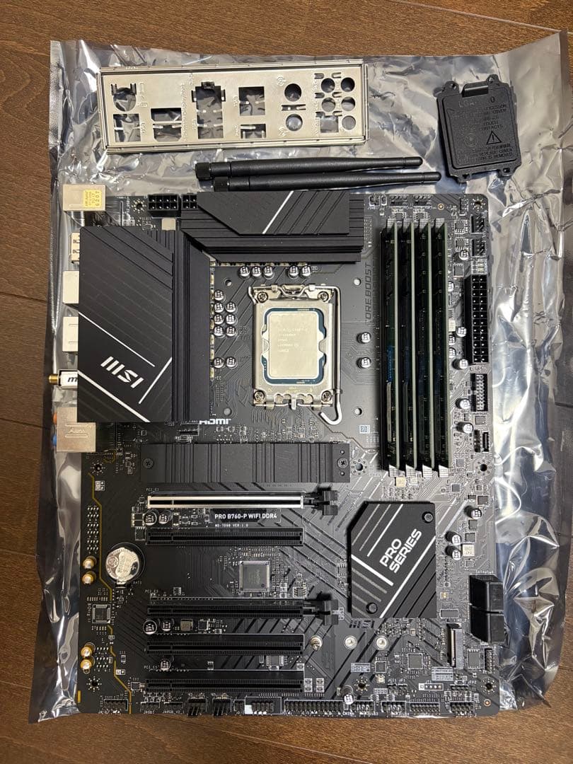 PRO B760-P WIFI DDR4+i5-14600KF+32GBメモリ