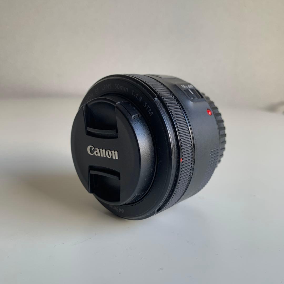 Canon EF 50mm f/1.8 STM 単焦点レンズ 0.35m
