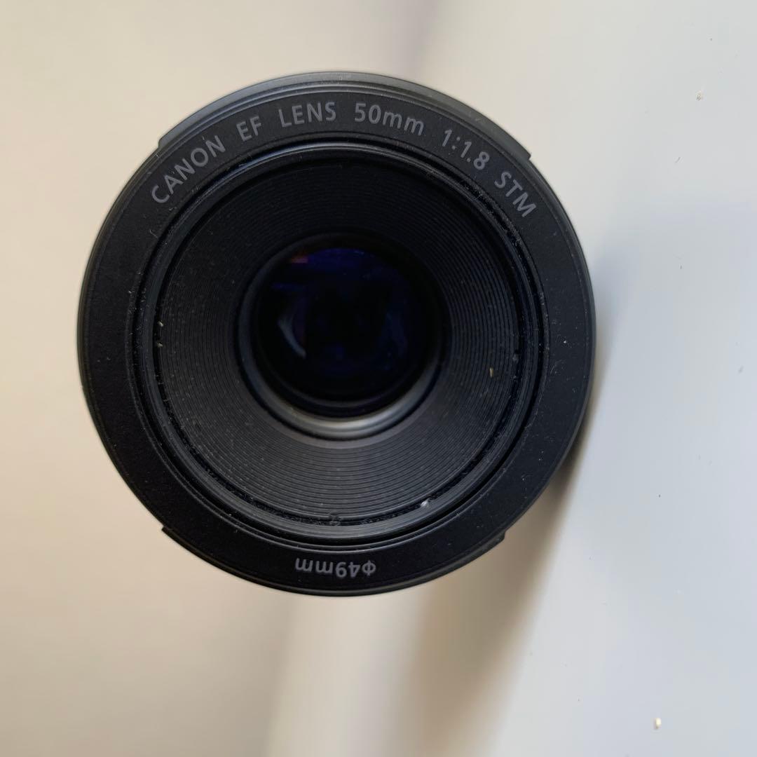Canon EF 50mm f/1.8 STM 単焦点レンズ 0.35m