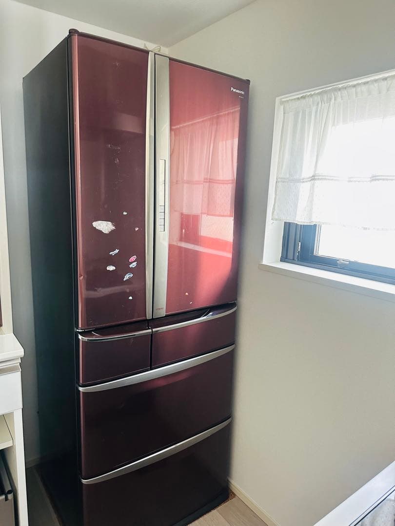 Panasonic NR-F503TE-T ワインレッド 冷蔵庫