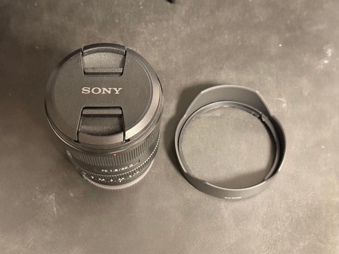 Sony 20mm f1.8 gレンズ