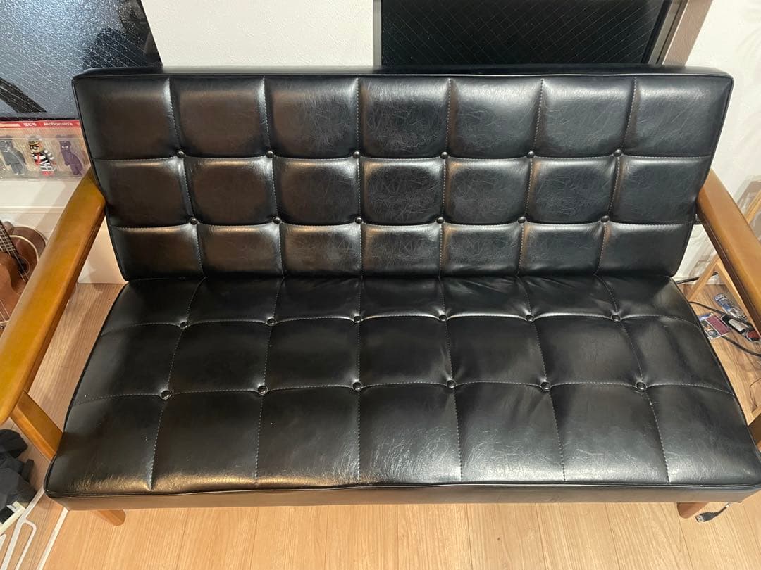 カリモク60 2人掛けソファ　kチェア