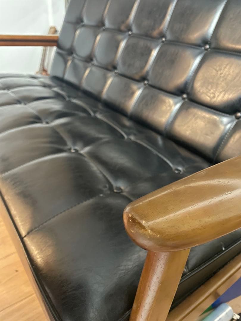 カリモク60 2人掛けソファ　kチェア