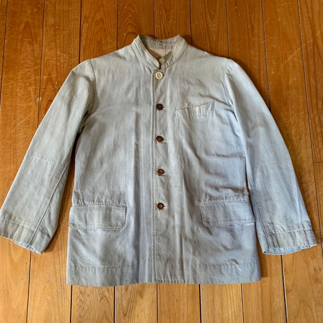 1900s〜 French製 コットンリネンジャケット