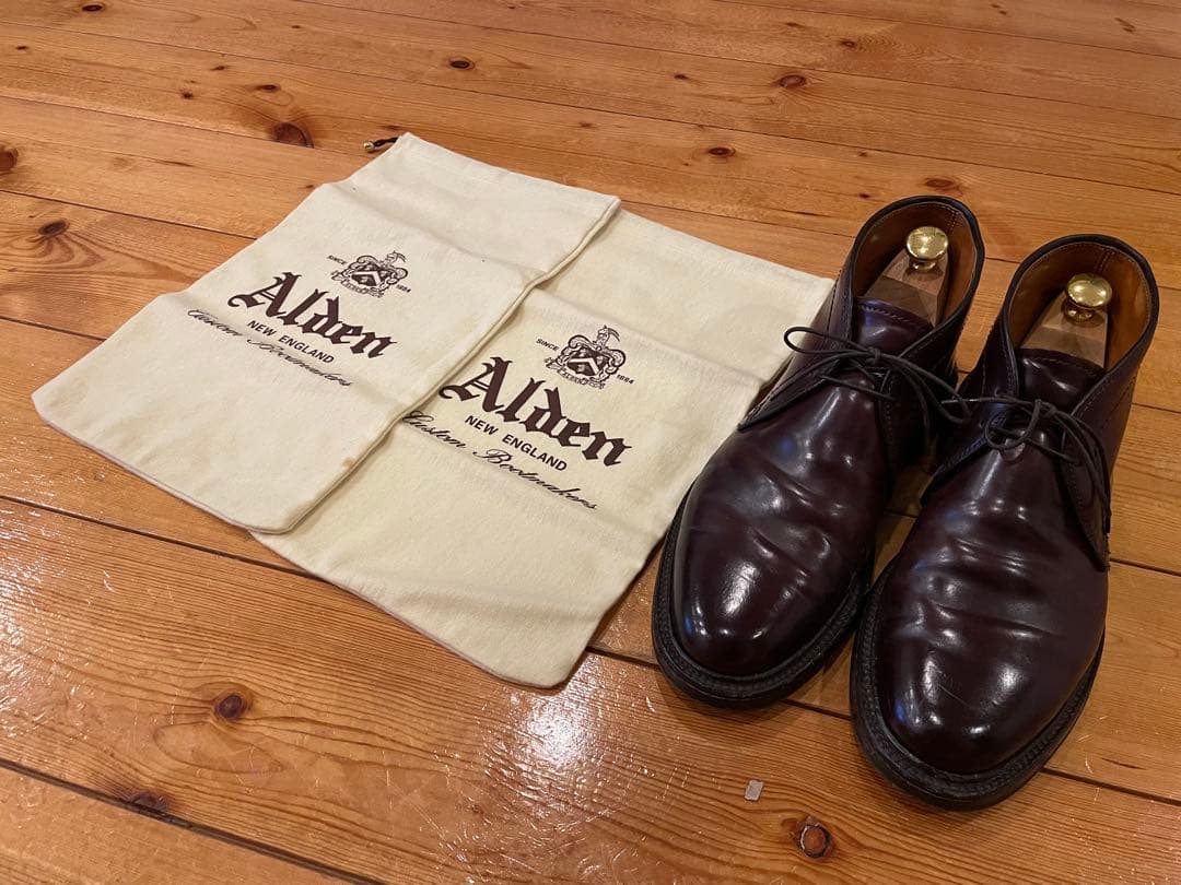 Aldenオールデン 1339 コードバン 7D 　チャッカブーツ