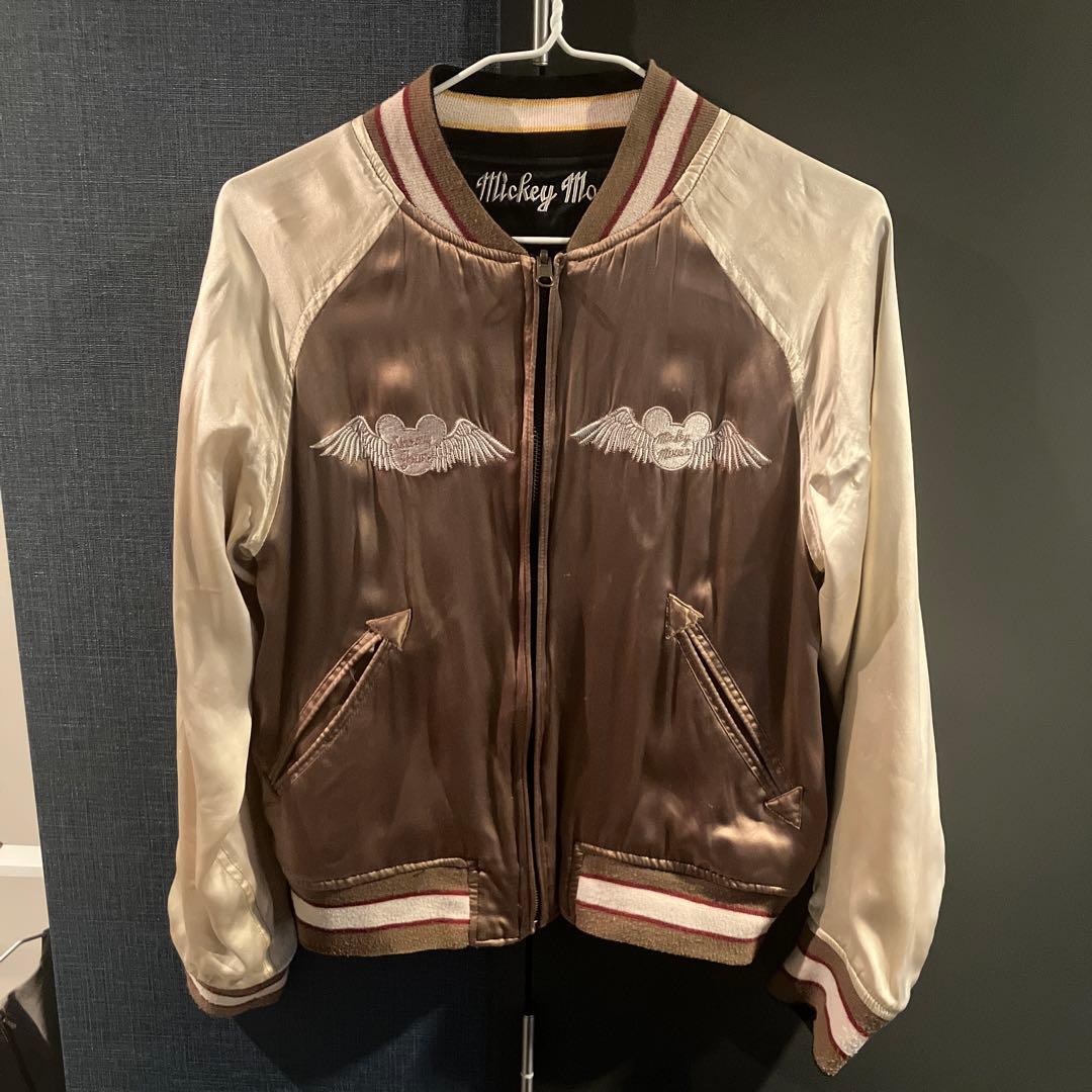 値下げ中【美品】ミッキー　ヴィンテージ　スカジャン　90s Mサイズ