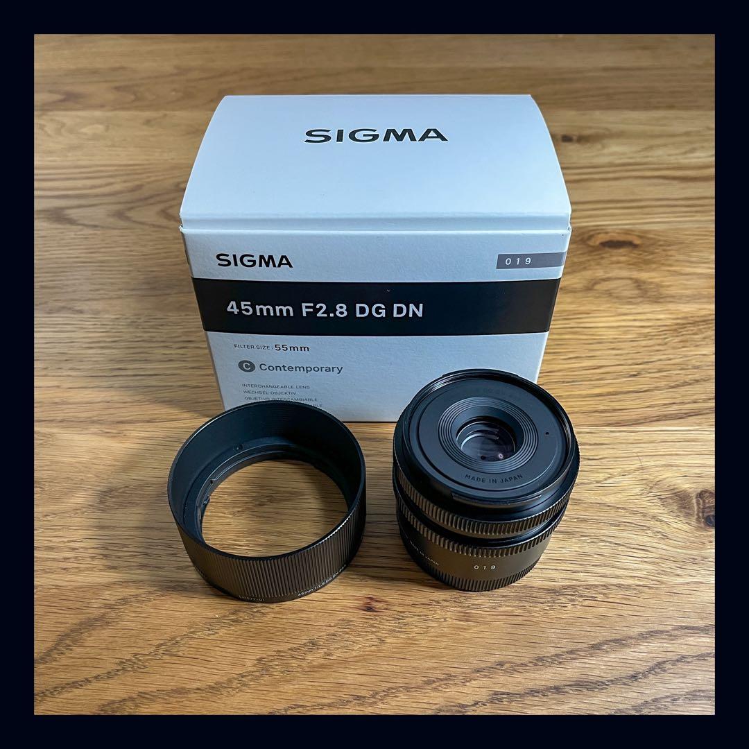 SIGMA 45mm F2.8 DG DN Contemporary Eマウント