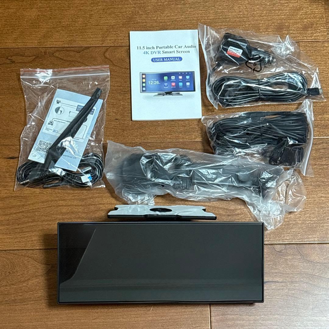 ディスプレイオーディオ⭐️11.5インチ 大画面 ワイヤレス CarPlay