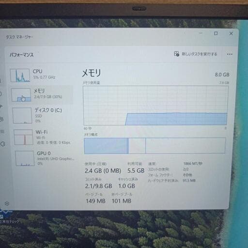 8世代CPU　NEC VersaPro VH-4