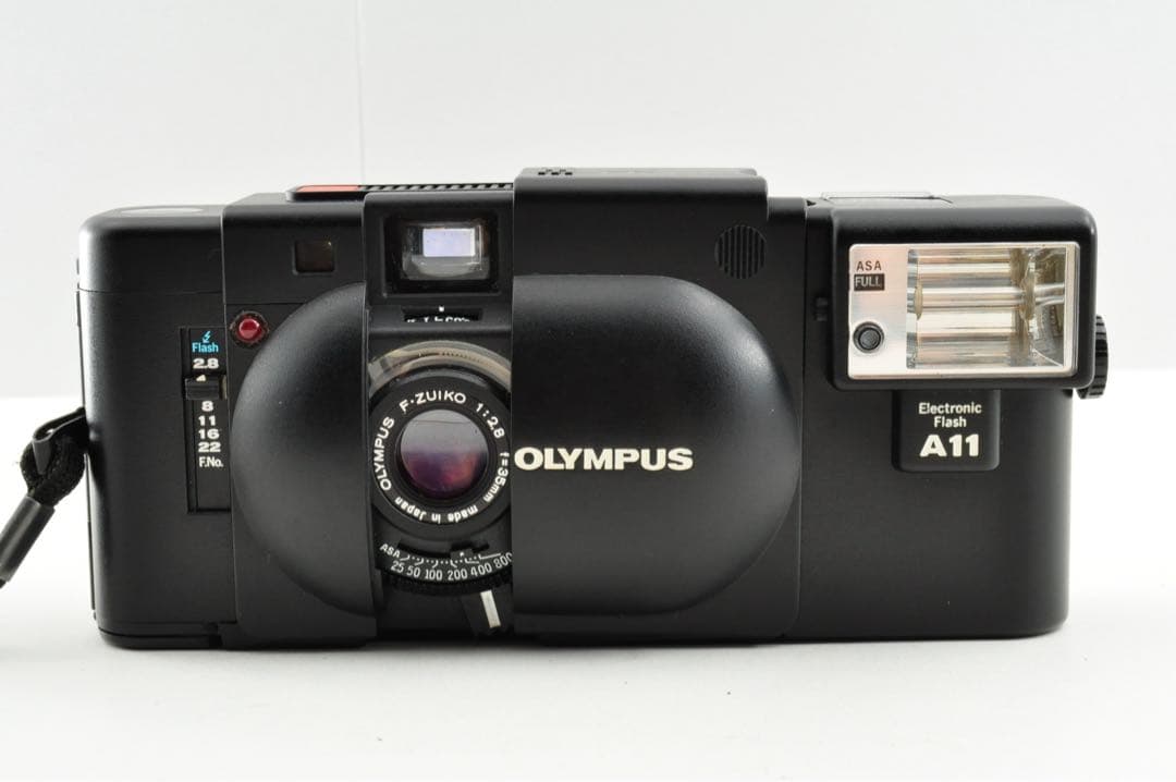 美品⭐︎動作確認済　OLYMPUS XA + A11 オリンパス　フィルムカメラ