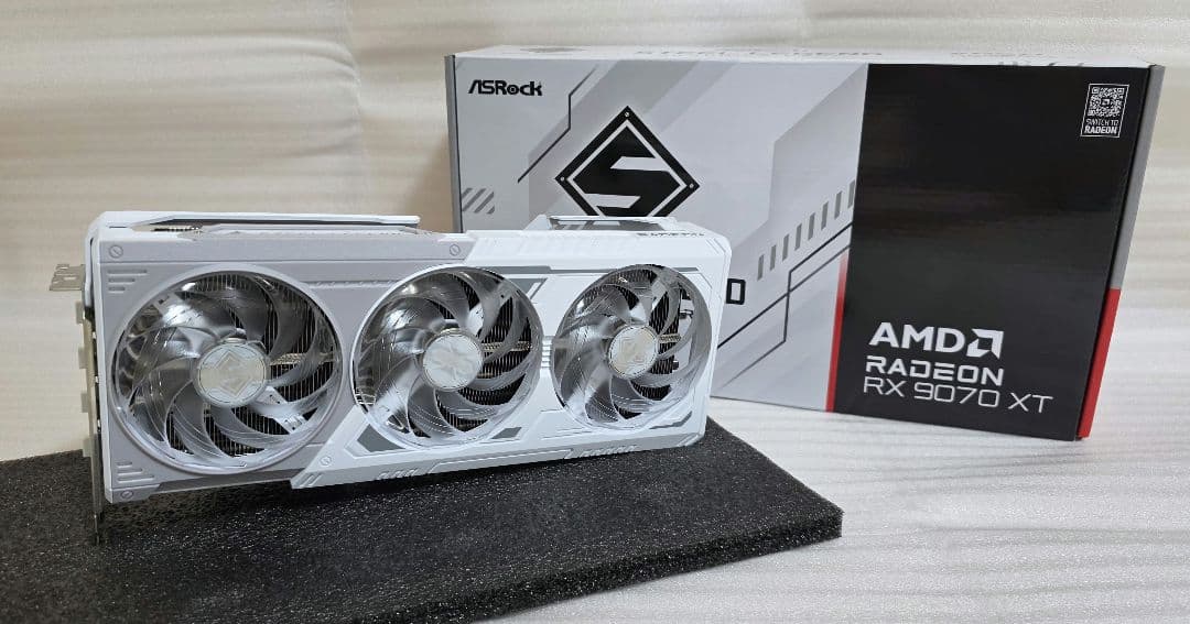 グラフィックボード・グラボ・ビデオカード ASRock RX 9070 XT 16GB