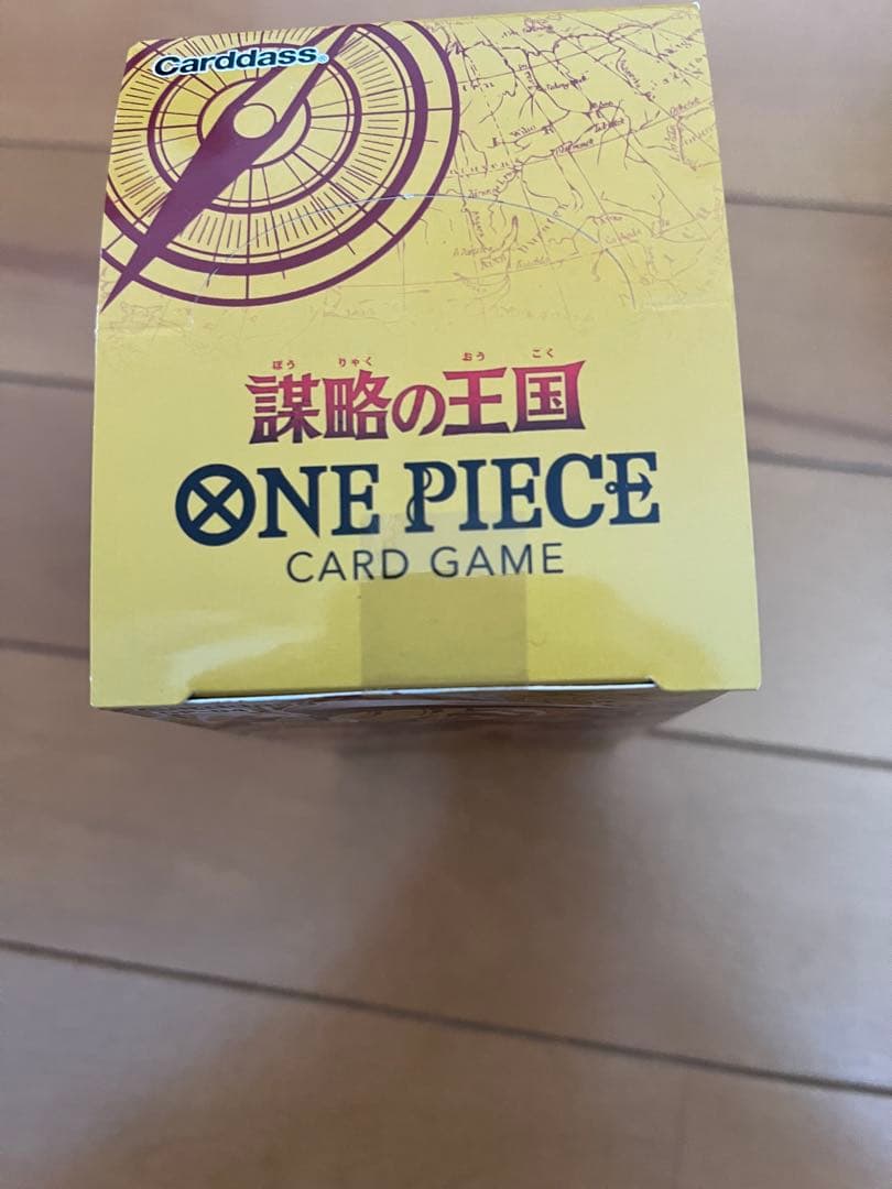 ワンピースカード　謀略の王国　未開封BOXテープ付き