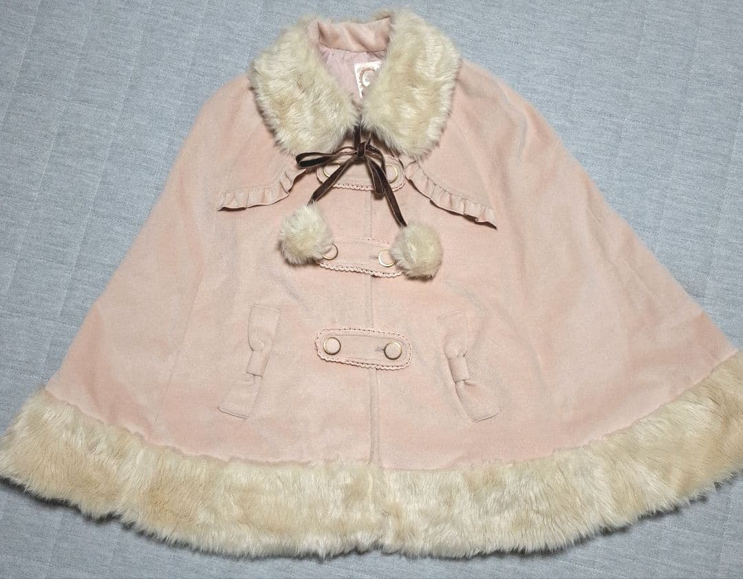 Ank Rouge ケープコート　ポンチョ