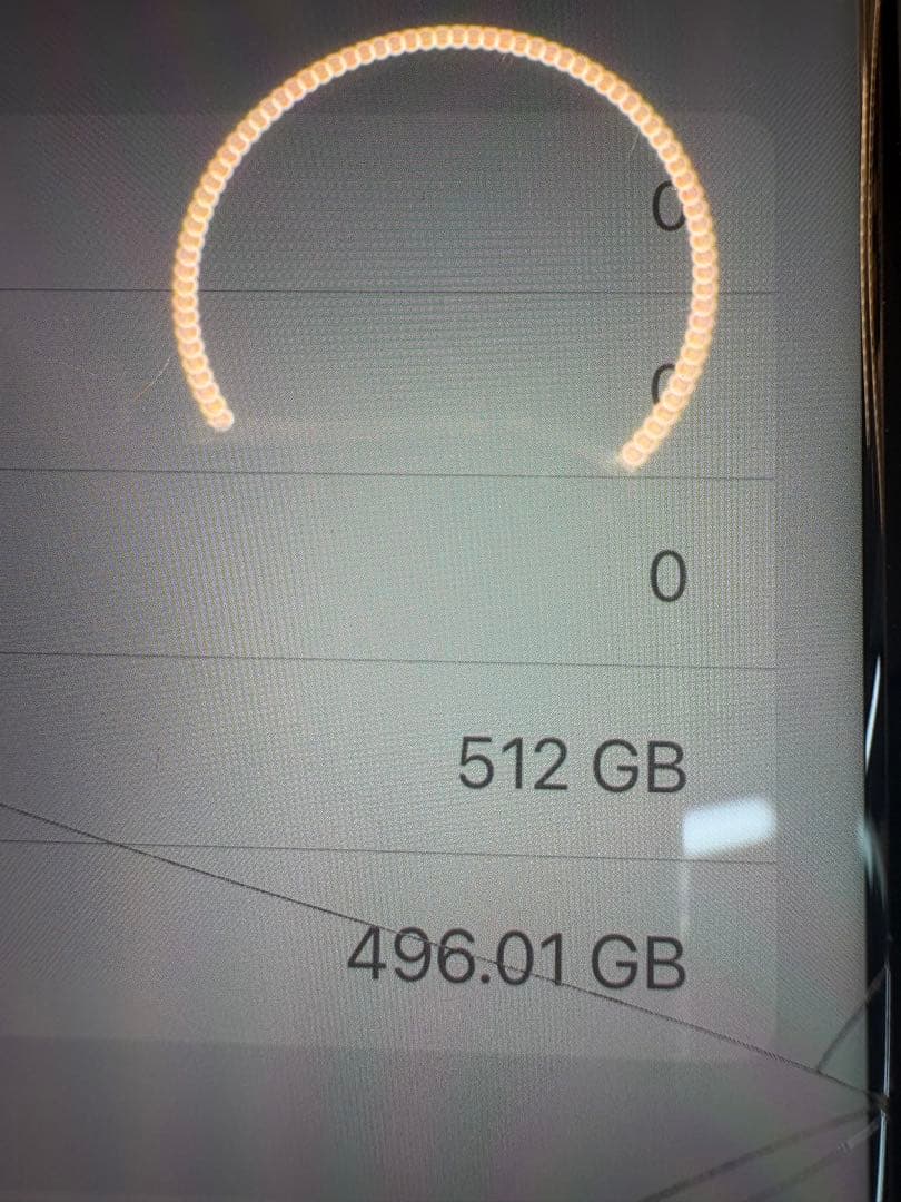 iPhone 11 Pro MAX 512GBひび割れ