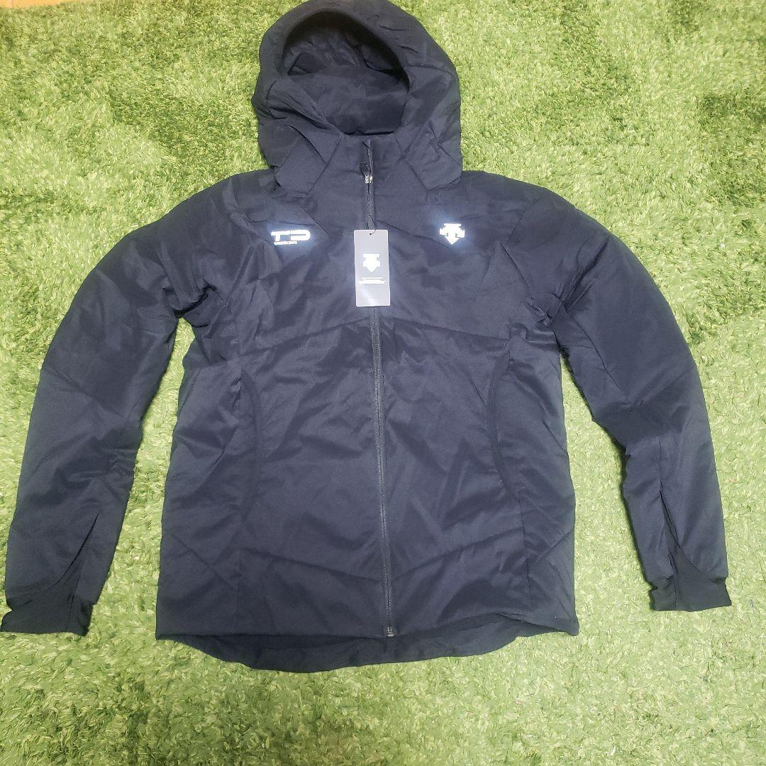 TEAM DESCENTE フード付きジャケット ブラック