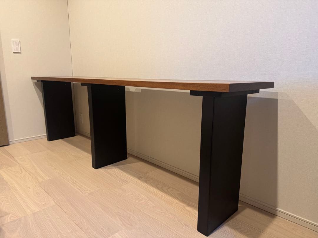 柏木工　オーダーメイドプレミアムテーブル　ウォールナット